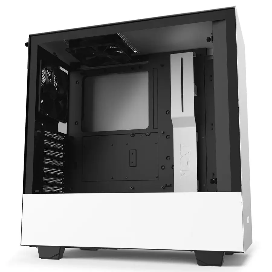 NZXT H510 CA-H510B-W1 USB 3.1 Temperli Cam Mat Beyaz ATX Mid-Tower Gaming (Oyuncu) Kasa
