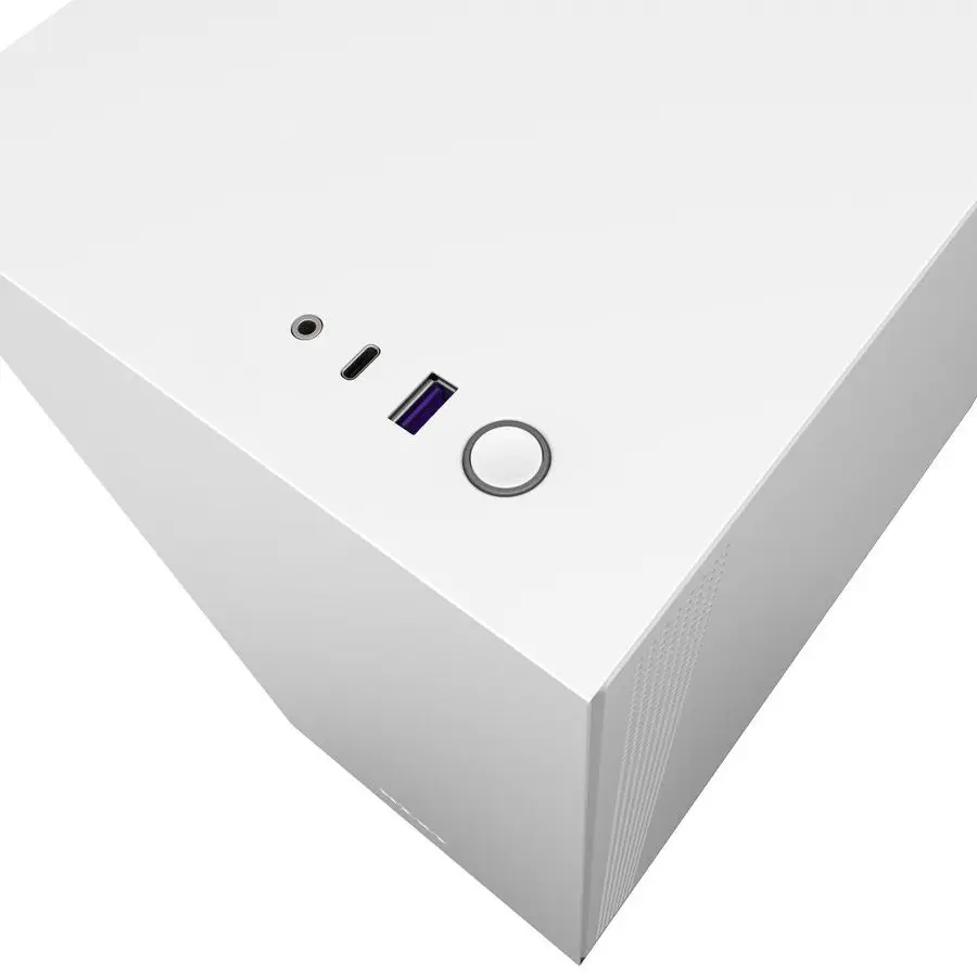 NZXT H510 CA-H510B-W1 USB 3.1 Temperli Cam Mat Beyaz ATX Mid-Tower Gaming (Oyuncu) Kasa