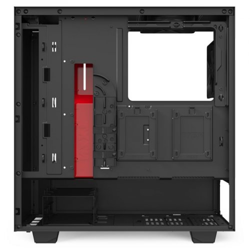 NZXT H510 CA-H510B-BR USB 3.1 Temperli Cam Mat Siyah/Kırmızı ATX Mid-Tower Gaming (Oyuncu) Kasa