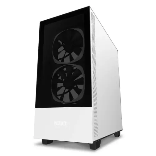 NZXT H510 Elite CA-H510E-W1 USB 3.1 RGB Temperli Cam Mat Beyaz ATX Mid-Tower Gaming (Oyuncu) Kasa