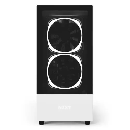 NZXT H510 Elite CA-H510E-W1 USB 3.1 RGB Temperli Cam Mat Beyaz ATX Mid-Tower Gaming (Oyuncu) Kasa