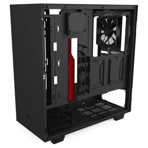 NZXT H510i CA-H510i-BR USB 3.1 Temperli Cam Mat Siyah/Kırmızı ATX Mid-Tower Gaming (Oyuncu) Kasa