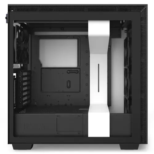 NZXT H710i CA-H710i-W1 Temperli Cam USB Type-C Mat Beyaz E-ATX Mid-Tower Gaming (Oyuncu) Kasa