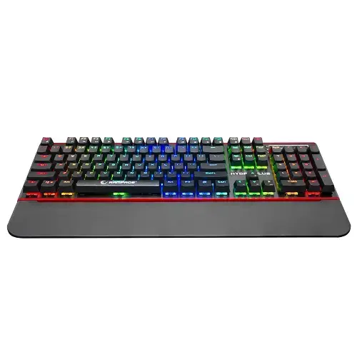 Rampage Hydra R6 Plus Blue Switch RGB TR Q Mekanik Kablolu Gaming (Oyuncu) Klavye