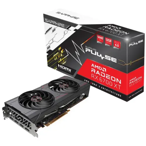 Sapphire Pulse AMD Radeon RX 6700 XT 11306-02-20G 12GB GDDR6 192Bit DX12 Gaming (Oyuncu) Ekran Kartı