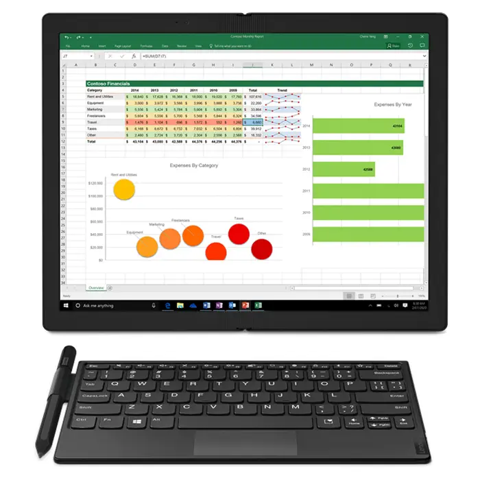 Lenovo ThinkPad X1 Fold 20RL000YTX i5-L16G7 8GB 512GB SSD 13.3″ QXGA Win10 Pro Notebook