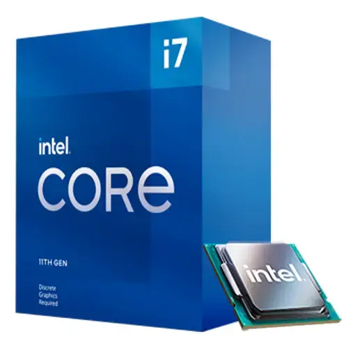 Intel Core i7-11700F 2.50GHz 8 Çekirdek 16MB Önbellek Soket 1200 İşlemci