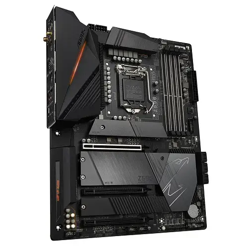 Gigabyte Z590 Aorus Pro AX Intel Z590 Soket 1200 DDR4 5400(OC)MHz ATX Gaming (Oyuncu) Anakart