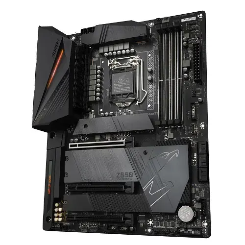 Gigabyte Z590 Aorus Pro AX Intel Z590 Soket 1200 DDR4 5400(OC)MHz ATX Gaming (Oyuncu) Anakart