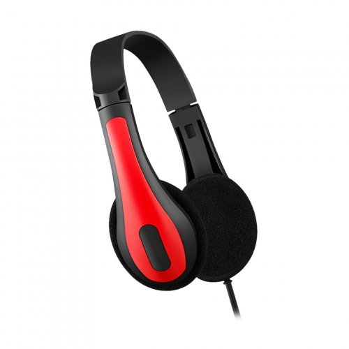 Frisby FHP-125R Mikrofonlu Kulak Üstü Siyah-Kırmızı Kulaklık