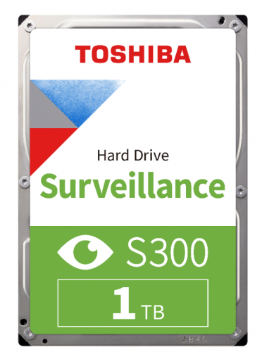 Toshiba S300 Surveillance HDWV110UZSVA 1TB 64MB 5400 RPM 3.5 SATA3 7/24 Güvenlik Diski