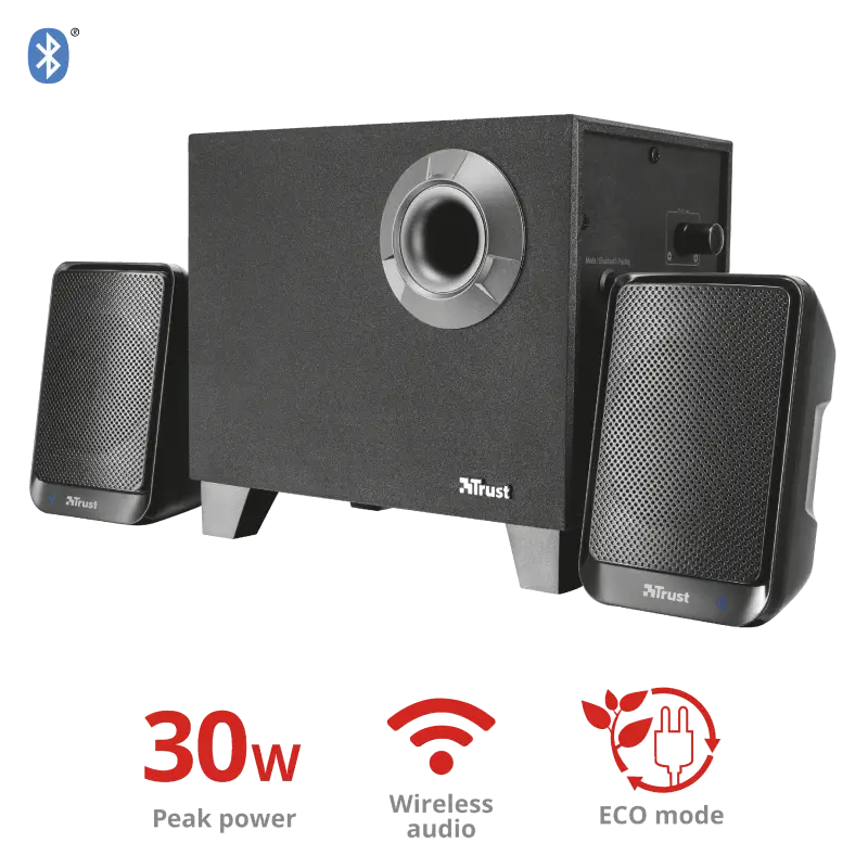 Trust 21184 2+1 Kablosuz Bluetooth Hoparlör