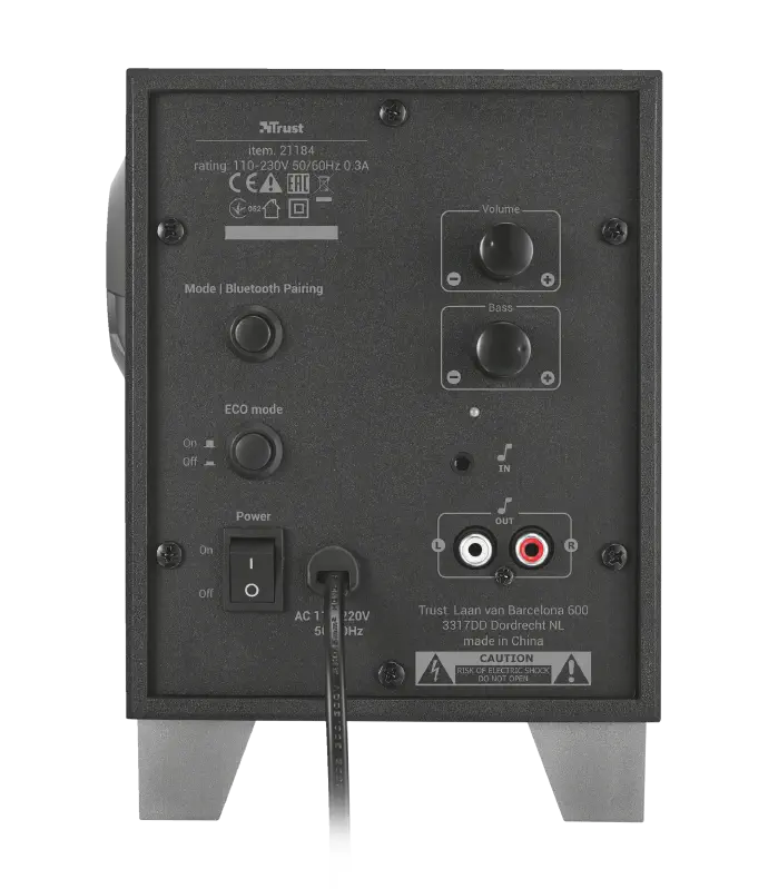 Trust 21184 2+1 Kablosuz Bluetooth Hoparlör