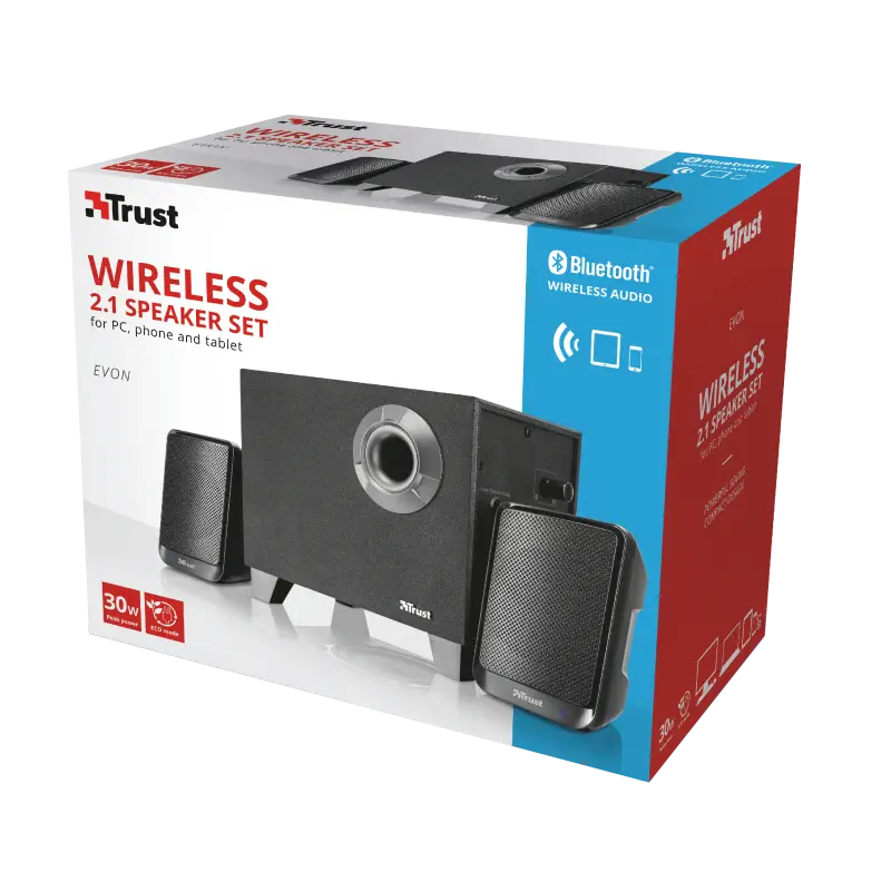 Trust 21184 2+1 Kablosuz Bluetooth Hoparlör