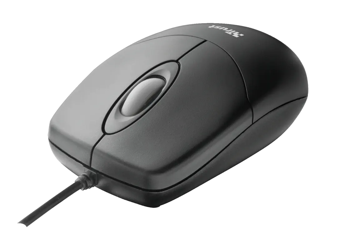 Trust Basi 16591 1000DPI 3 Tuş Optik USB Siyah Kablolu Mouse