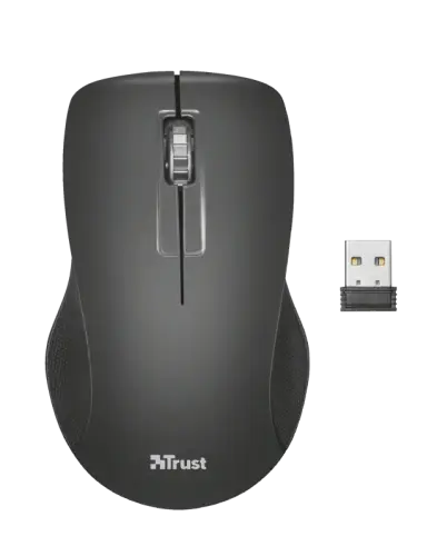 Trust Ziva 22118 USB TR Q Siyah Kablosuz Klavye Mouse Set