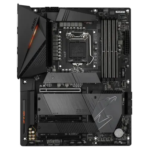 Gigabyte Z590 Aorus Pro AX Intel Z590 Soket 1200 DDR4 5400(OC)MHz ATX Gaming (Oyuncu) Anakart