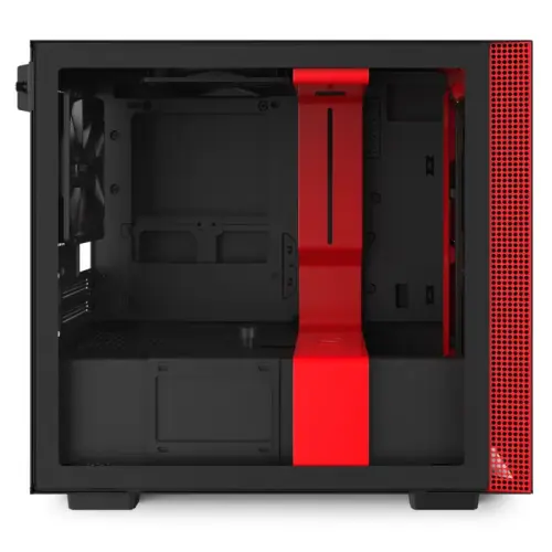 NZXT H210i CA-H210i-BR USB 3.1 Temperli Cam Mat Siyah/Kırmızı Mini-ITX Mini-Tower Gaming (Oyuncu) Kasa