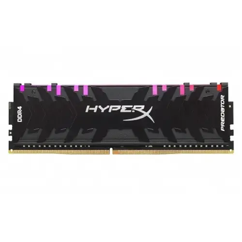 HyperX Predator RGB HX430C15PB3A/8 8GB (1x8GB) DDR4 3000MHz CL15 Siyah Gaming Ram (Bellek)