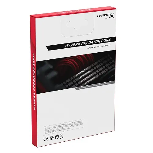 HyperX Predator RGB HX430C15PB3A/8 8GB (1x8GB) DDR4 3000MHz CL15 Siyah Gaming Ram (Bellek)