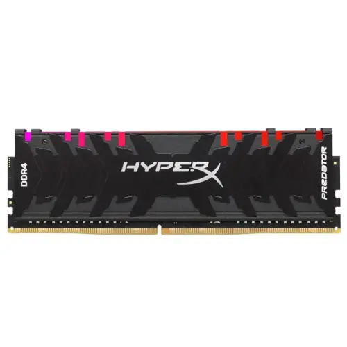 HyperX Predator RGB HX430C15PB3A/8 8GB (1x8GB) DDR4 3000MHz CL15 Siyah Gaming Ram (Bellek)