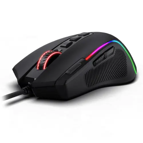 Redragon M612-R Predator 4.000 DPI (Yazılım ile 8.000DPI) 11 Tuş RGB Optik Kablolu Gaming (Oyuncu) Mouse
