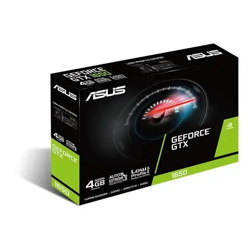 Asus GeForce GTX 1650 Low Profile GTX1650-4G-LP-BRK 4GB GDDR5 128Bit DX12 Gaming (Oyuncu) Ekran Kartı
