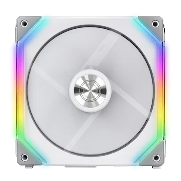 Lian Li UNI Fan SL120 White 1x120mm RGB PWM Beyaz Modüler Kasa Fanı (Kontrolcü hariç.)