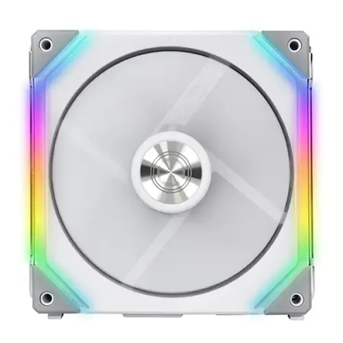 Lian Li UNI Fan SL120 White 1x120mm RGB PWM Beyaz Modüler Kasa Fanı (Kontrolcü hariç.)