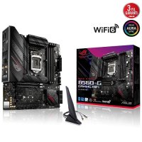 Asus ROG Strix B560-G Gaming WIFI Intel B560 Soket 1200 DDR4 5000(OC)MHz mATX Gaming (Oyuncu) Anakart