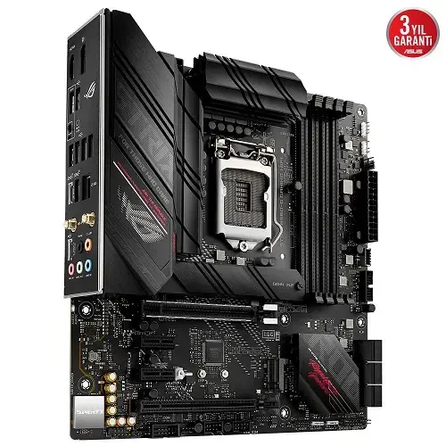 Asus ROG Strix B560-G Gaming WIFI Intel B560 Soket 1200 DDR4 5000(OC)MHz mATX Gaming (Oyuncu) Anakart