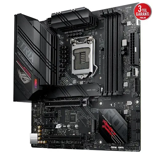 Asus ROG Strix B560-G Gaming WIFI Intel B560 Soket 1200 DDR4 5000(OC)MHz mATX Gaming (Oyuncu) Anakart