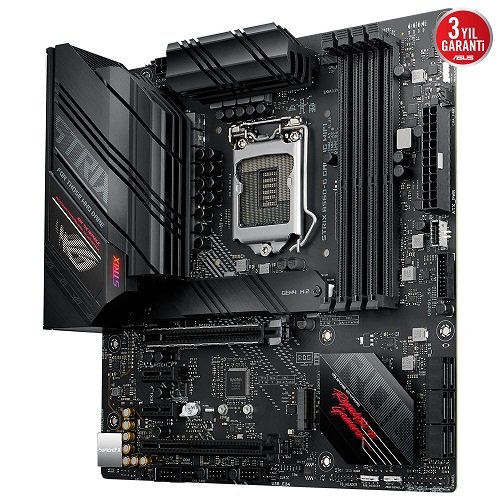 Asus ROG Strix B560-G Gaming WIFI Intel B560 Soket 1200 DDR4 5000(OC)MHz mATX Gaming (Oyuncu) Anakart