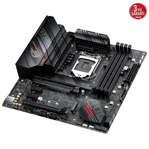 Asus ROG Strix B560-G Gaming WIFI Intel B560 Soket 1200 DDR4 5000(OC)MHz mATX Gaming (Oyuncu) Anakart