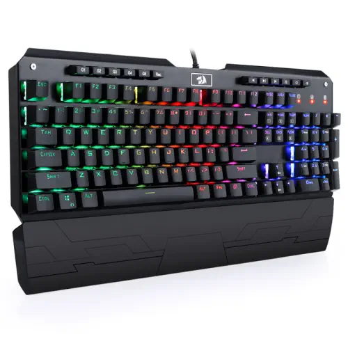 Redragon K555-1 Indrah RGB Mekanik Kablolu Gaming (Oyuncu) Klavye