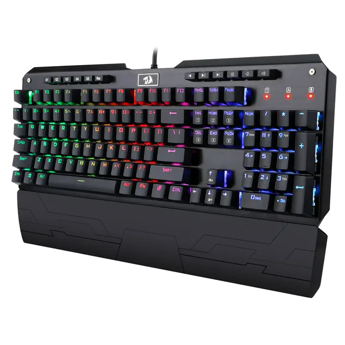 Redragon K555-1 Indrah RGB Mekanik Kablolu Gaming (Oyuncu) Klavye