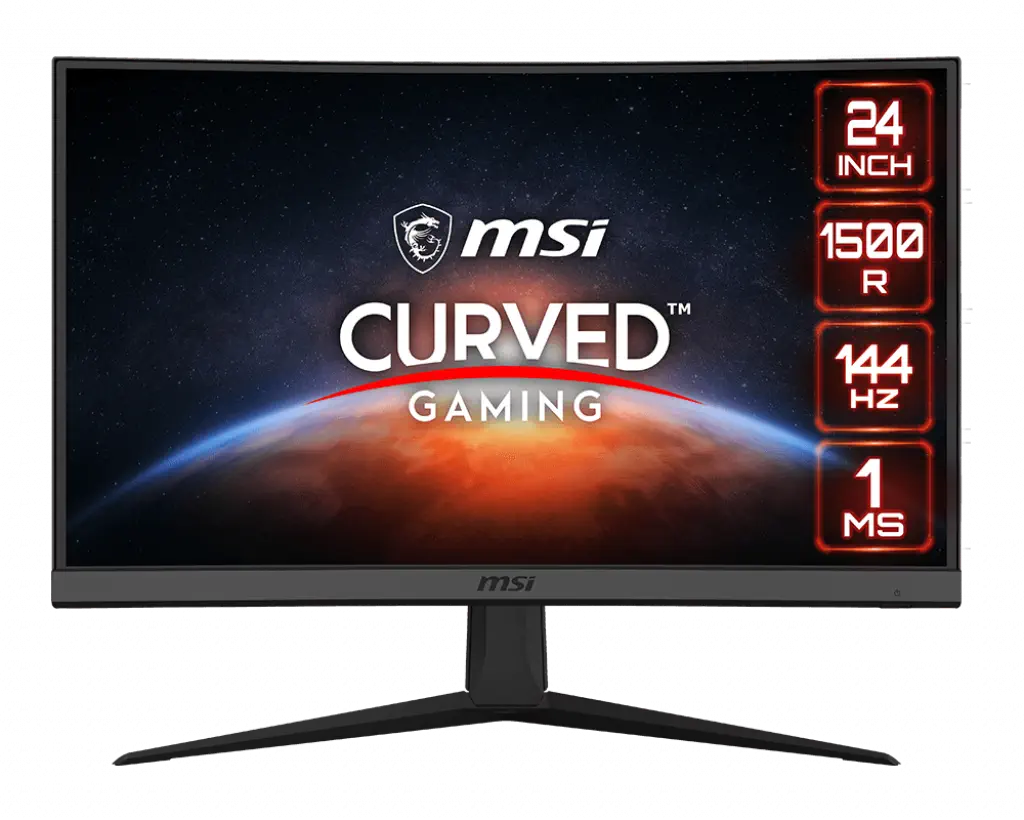 MSI Optix G24C6 23.6” 1ms 144Hz FreeSync Premium VA Full HD Curved Gaming (Oyuncu) Monitör