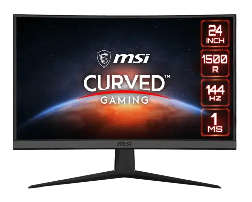 MSI Optix G24C6 23.6” 1ms 144Hz FreeSync Premium VA Full HD Curved Gaming (Oyuncu) Monitör