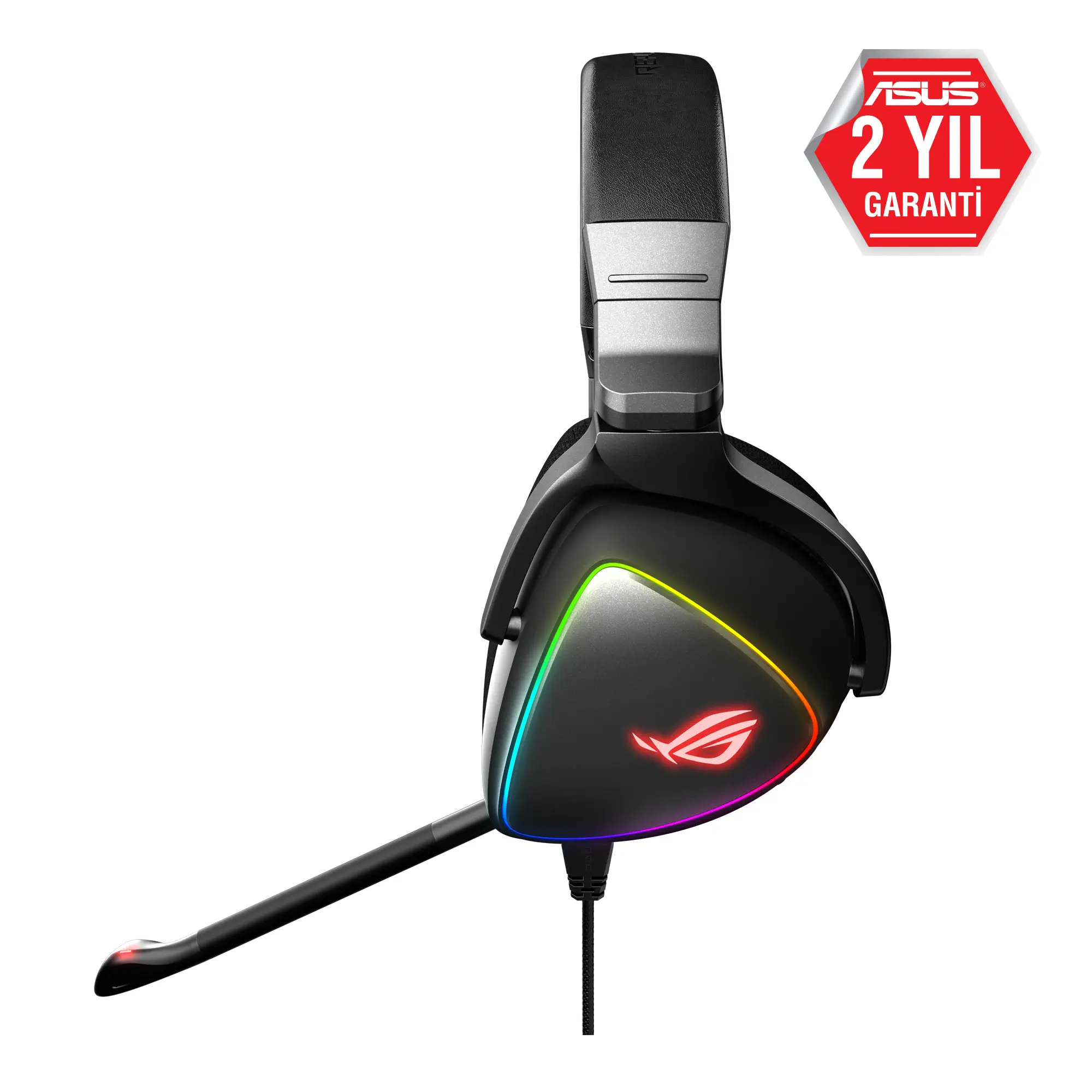 ASUS ROG Delta USB-C RGB Kablolu Siyah Gaming (Oyuncu) Kulaklık