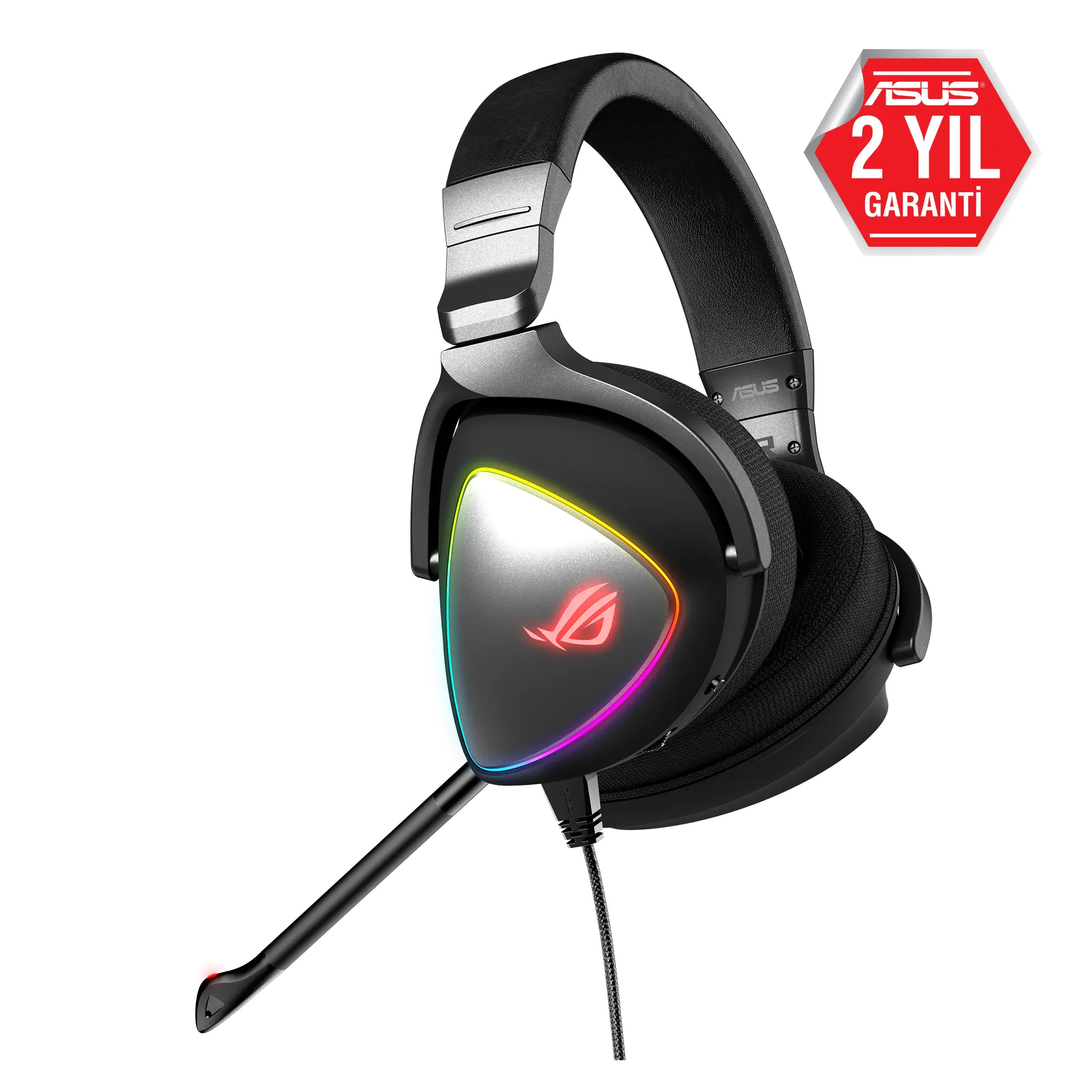 ASUS ROG Delta USB-C RGB Kablolu Siyah Gaming (Oyuncu) Kulaklık