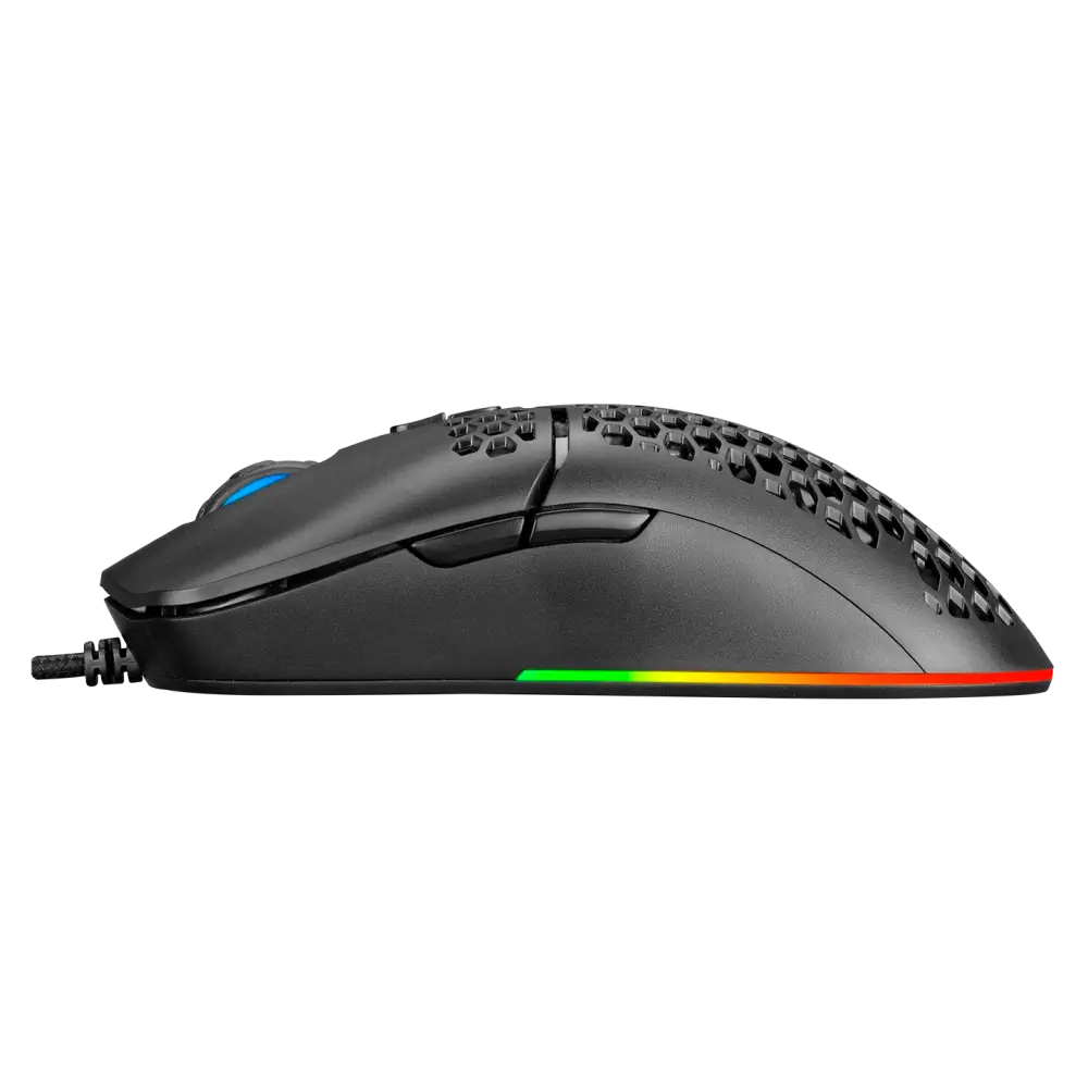 Rampage SMX-R77 X-TITAN 7200 DPI 7 Tuş Optik RGB Kablolu Siyah Gaming (Oyuncu) Mouse