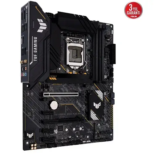 Asus TUF Gaming B560-Plus WIFI Intel B560 Soket 1200 DDR4 5000(OC)MHz ATX Gaming (Oyuncu) Anakart