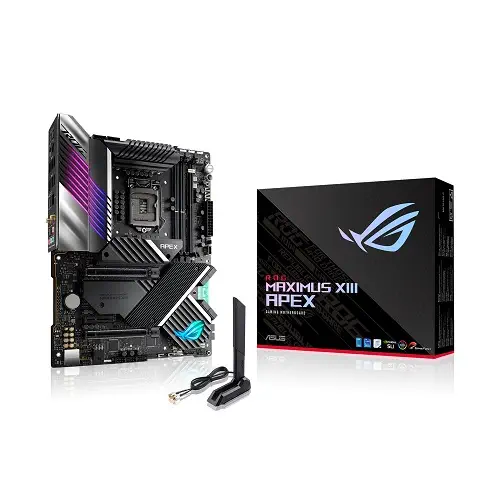 Asus ROG MAXIMUS XIII APEX Intel Z590 Soket 1200 DDR4 5333(OC)MHz ATX Gaming (Oyuncu) Anakart