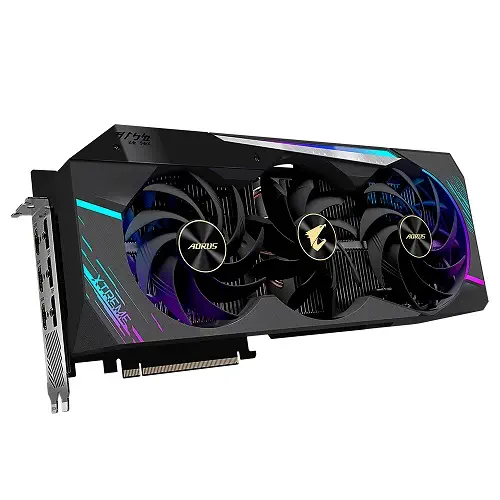 Gigabyte Aorus GeForce RTX 3090 Xtreme 24G LHR GV-N3090AORUS X-24GD 24GB GDDR6X 384Bit DX12 Gaming (Oyuncu) Ekran Kartı