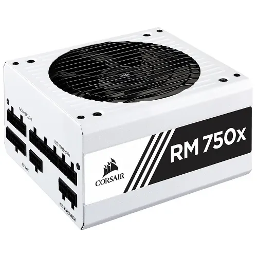 Corsair RMx White Serisi RM750x CP-9020187-EU 750W 80 Plus Gold Full Modüler Beyaz Power Supply