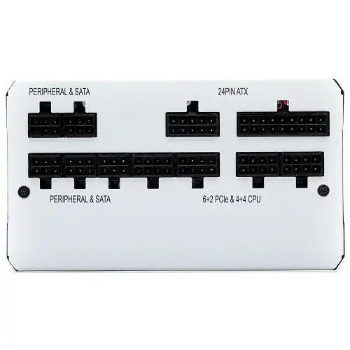 Corsair RMx White Serisi RM750x CP-9020187-EU 750W 80 Plus Gold Full Modüler Beyaz Power Supply