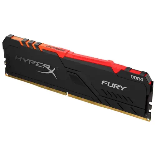 HyperX Fury RGB HX436C18FB3A/32 32GB (1x32GB) DDR4 3600MHz CL18 Gaming Ram (Bellek)