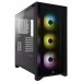 Corsair iCUE 4000X RGB CC-9020133-EU CX750F RGB 750W 80 Plus Bronze USB 3.1 Temperli Cam Siyah E-ATX Mid-Tower Gaming (Oyuncu) Kasa