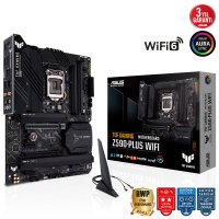 Asus TUF Gaming Z590-PLUS WIFI Intel Z590 Soket 1200 DDR4 5133(OC)MHz ATX Gaming (Oyuncu) Anakart