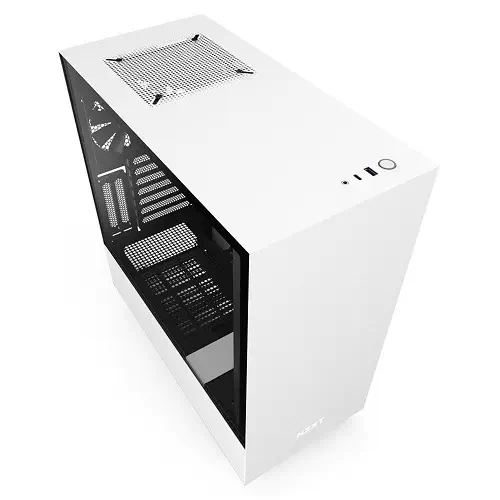 NZXT H510i CA-H510i-W1 USB 3.1 Temperli Cam Mat Beyaz ATX Mid-Tower Gaming (Oyuncu) Kasa